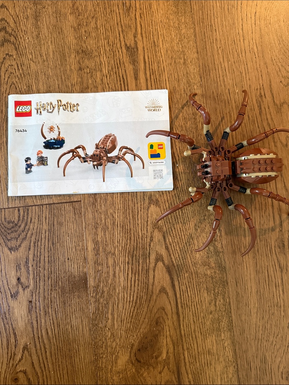 Lego Harry Potter Brown Spider Buildable Figure with Instructions